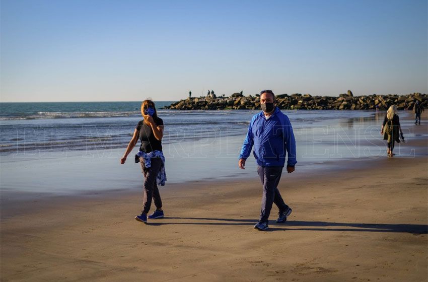 Salidas recreativas: piden que se refuercen los controles en la costa marplatense