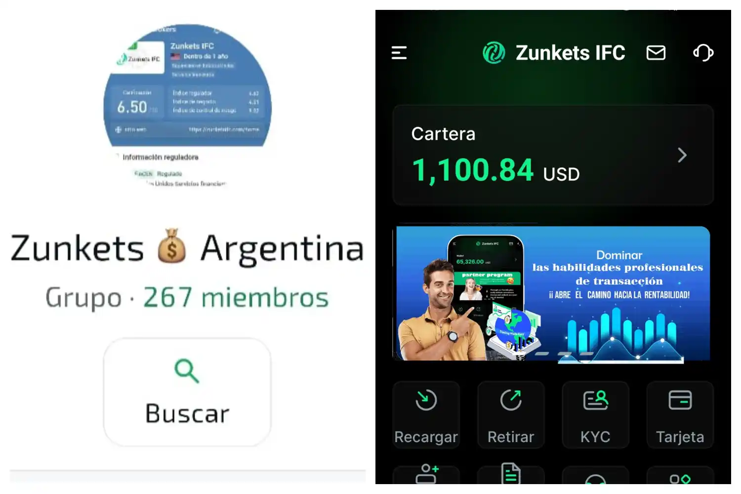 Zunkets IFC, otra estafa piramidal como "la China", con modalidad idéntica.
