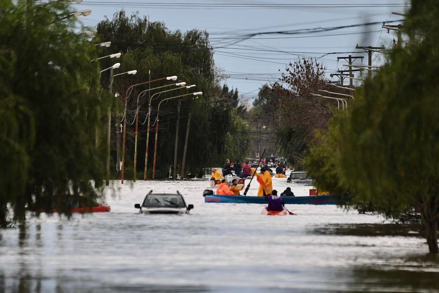 Campana y Salto fueron los distritos más golpeados, pero son 30 las localidades afectadas.