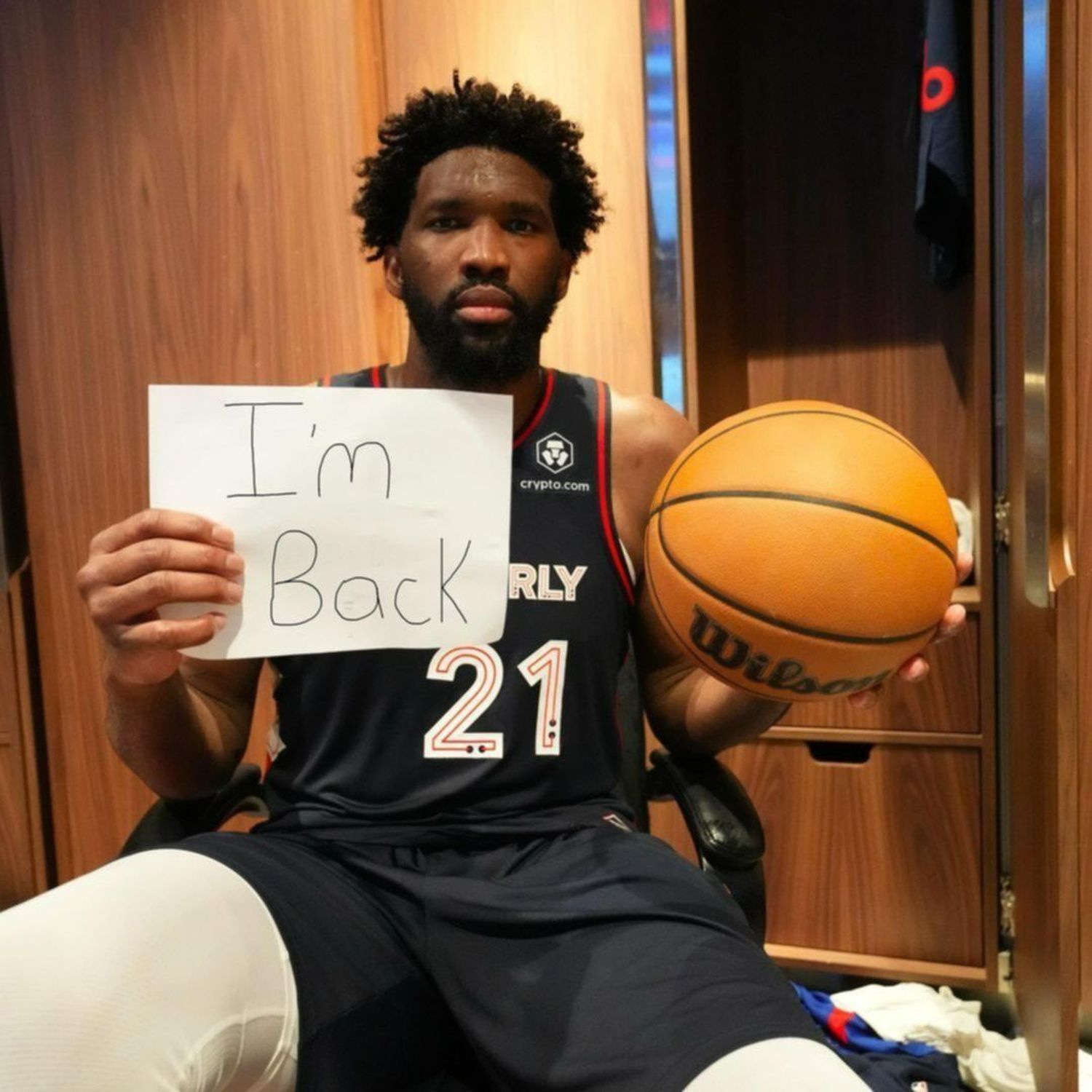 Sonríe la NBA: así fue la vuelta de Joel Embiid a las canchas