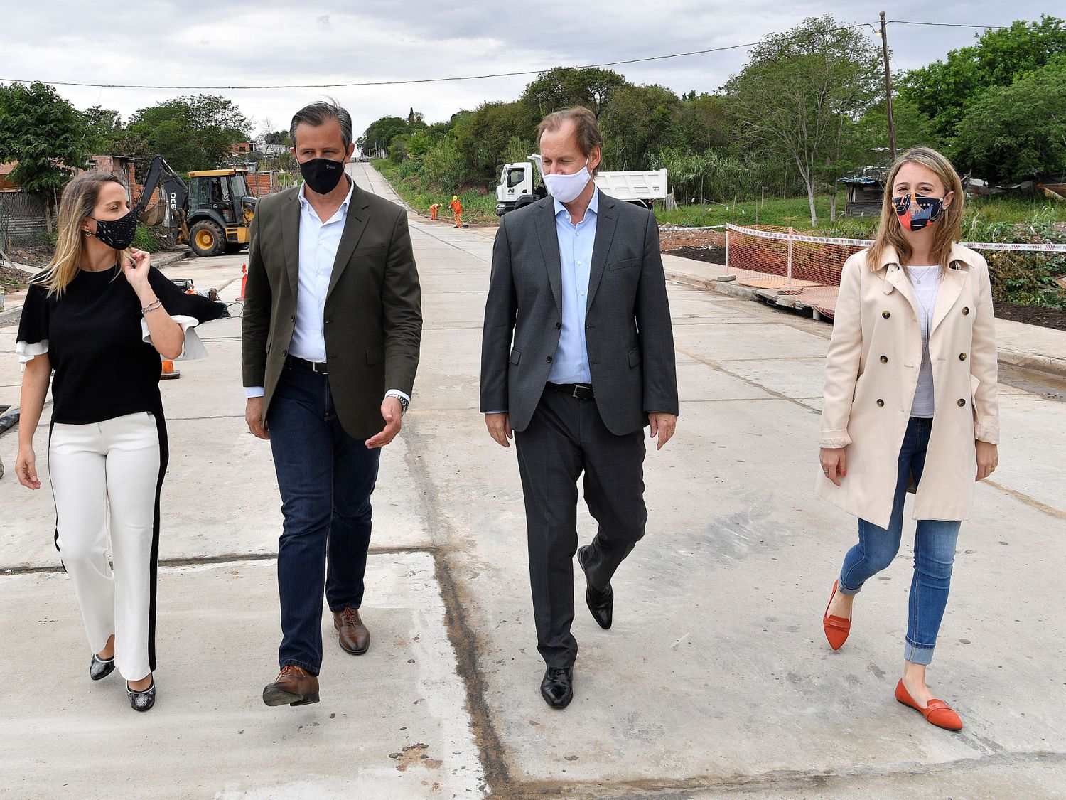 Bordet cree en un Estado activo mediante la obra pública