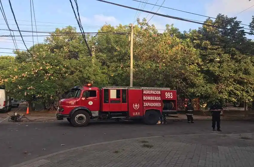 Incendio y pérdida de gas en un galpón de zona norte por el intento de robo de un medidor