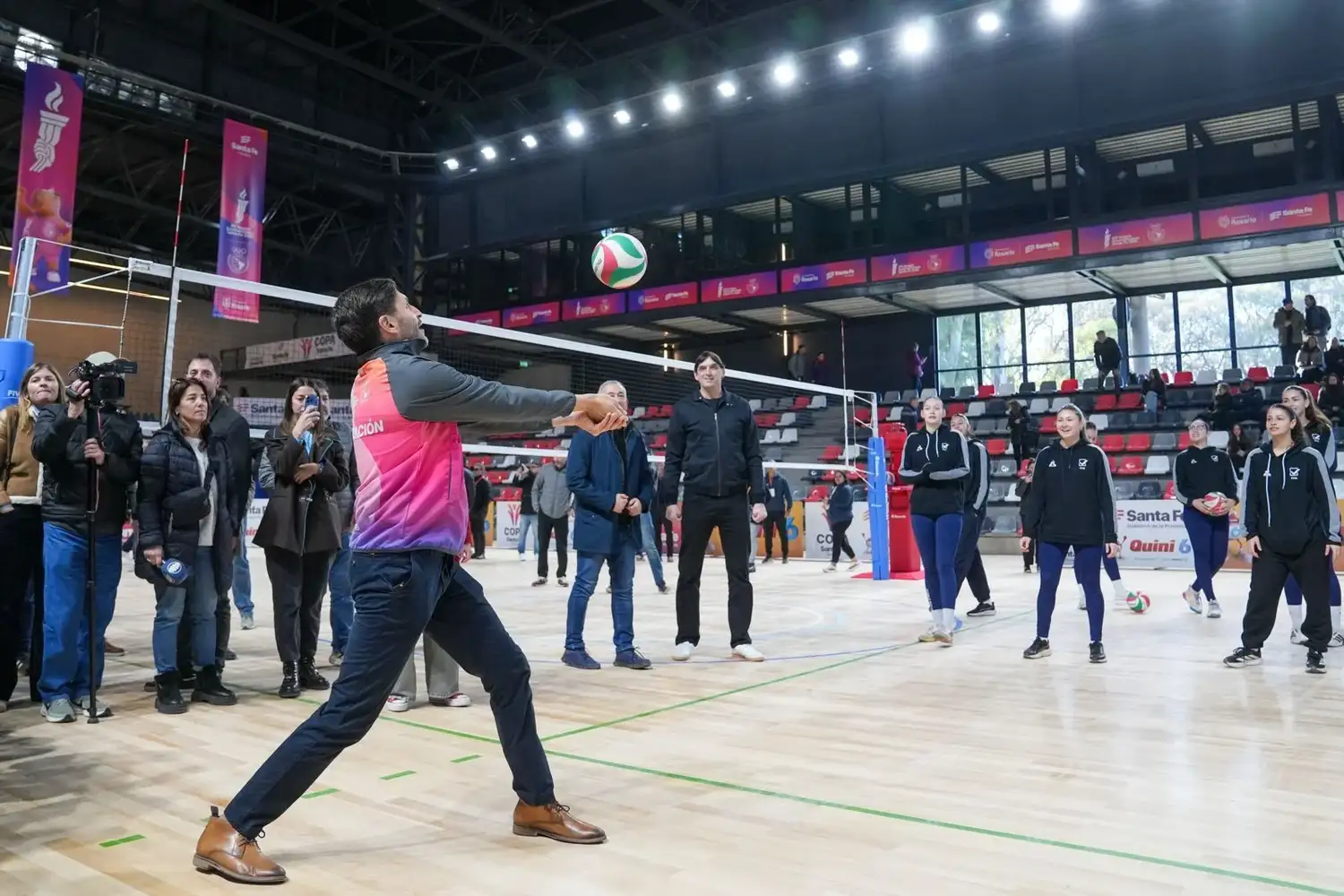 Pullaro inauguró el Estadio Multipropósito Invencible Rosario, una obra clave para los Juegos Suramericanos 2026 - 4