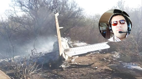 Aeroclub San Pedro despidió a Esteban Asprella, el piloto de Baradero que murió en el avión del empresario Juan Chediack