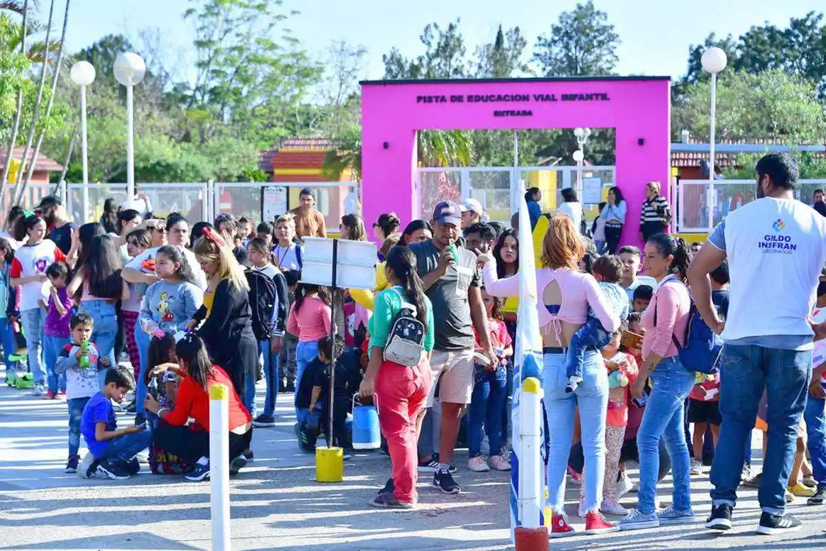 Cierre de las vacaciones invernales 
a pleno en el Paraíso de los Niños