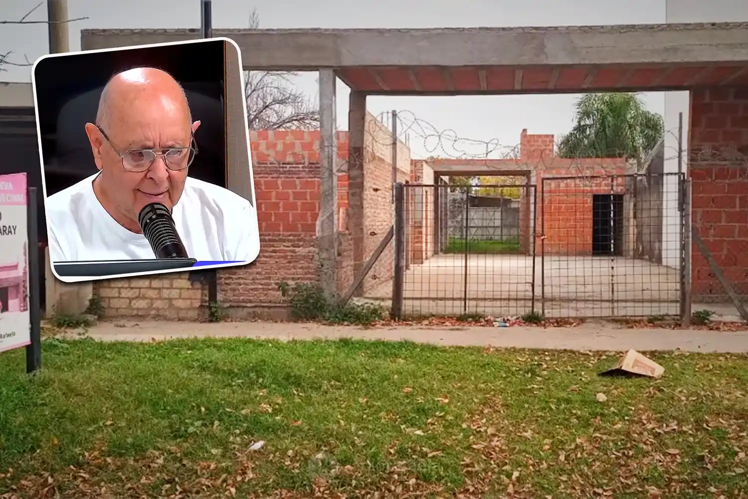 Reclamaron la finalización de la vecinal del barrio Juan de Garay: “Hace dos años que no se le pone un ladrillo"