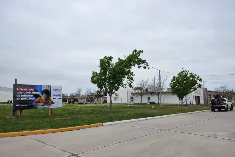 Inicio de obra para la construcción del nuevo Jardín de Infantes