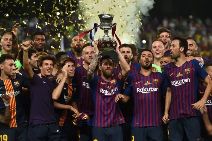 Barcelona logró su 13º Supercopa