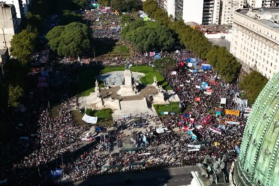 Se leyó un comunicado con fuertes críticas a las políticas del Gobierno.