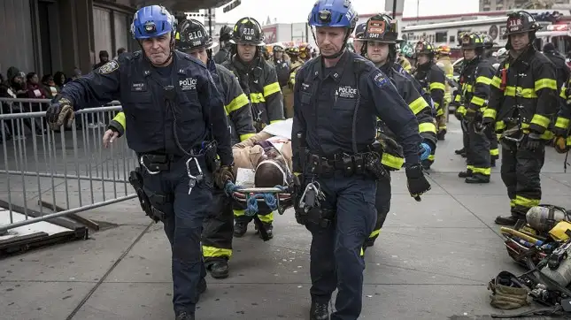 Descarriló un tren en Nueva York: al menos 103 heridos