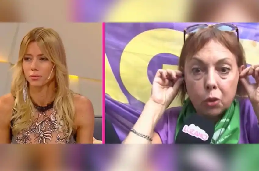El cruce entre Nicole Neumann y una docente por la despenalización del aborto