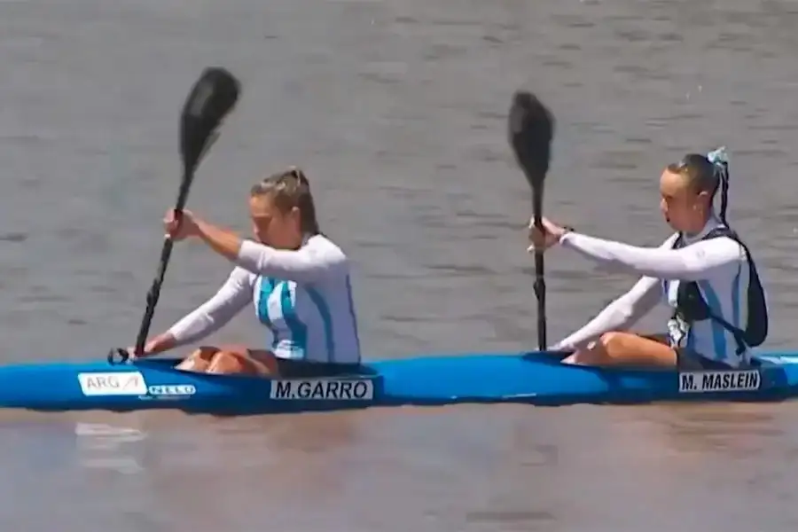 Las entrerrianas Micaela Maslein y Magdalena Garro se consagraron campeonas en el Mundial de Canotaje