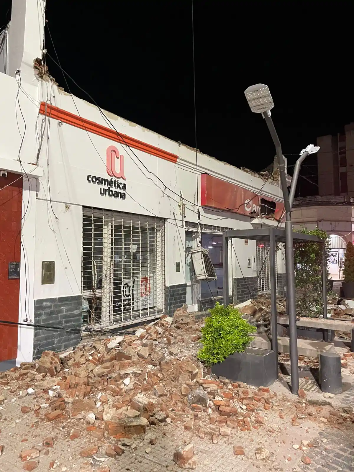 Gran susto en calle San Antonio