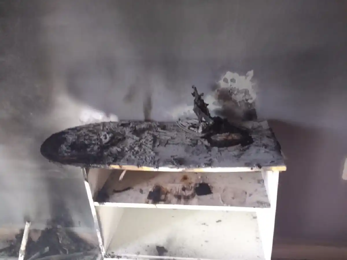 Un incendio causó daños en una casa de barrio 9 de Septiembre