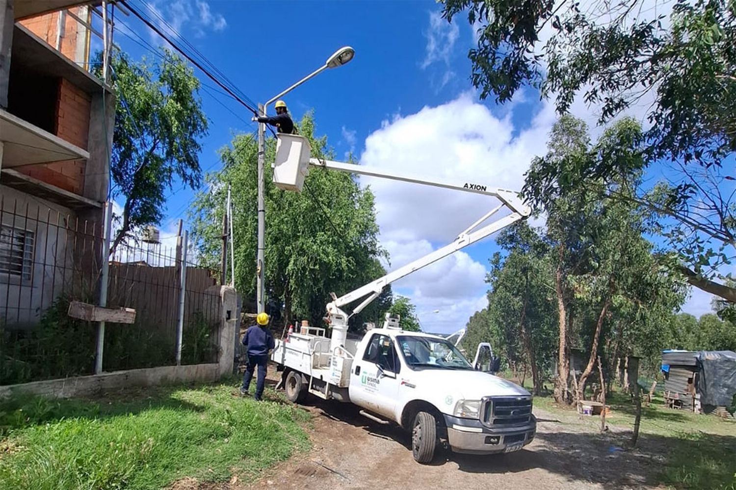 La Usina volvió a cortar la luz en la toma de La Movediza