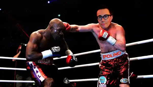 El verdadero récord de Holyfield: ofendido, renunció al Bailando