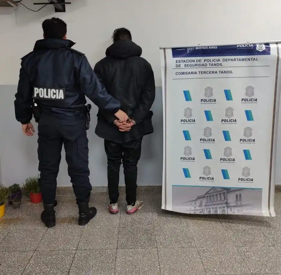 Detuvieron a un joven por el robo de cables