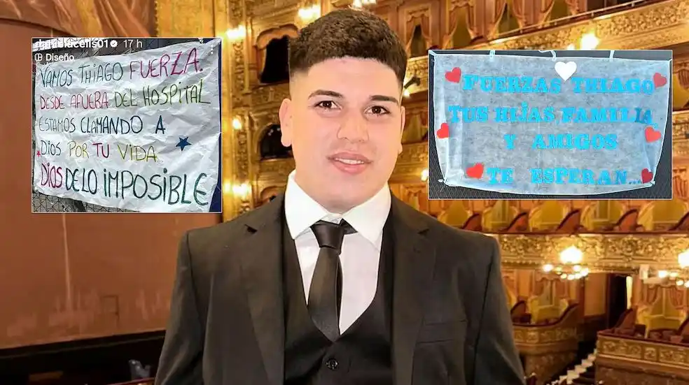Difunden el parte médico de Thiago Medina luego de la última intervención quirúrgica