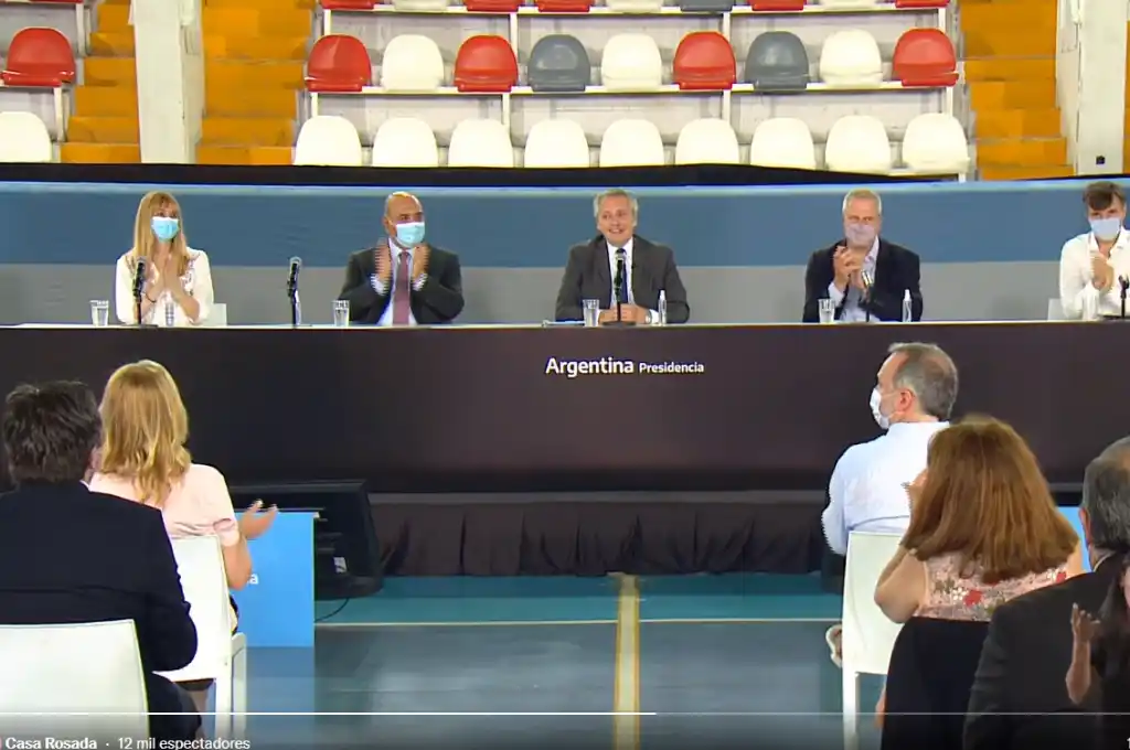 Alberto Fernández lanzó la Campaña Nacional de Vacunación para la presencialidad en las escuelas