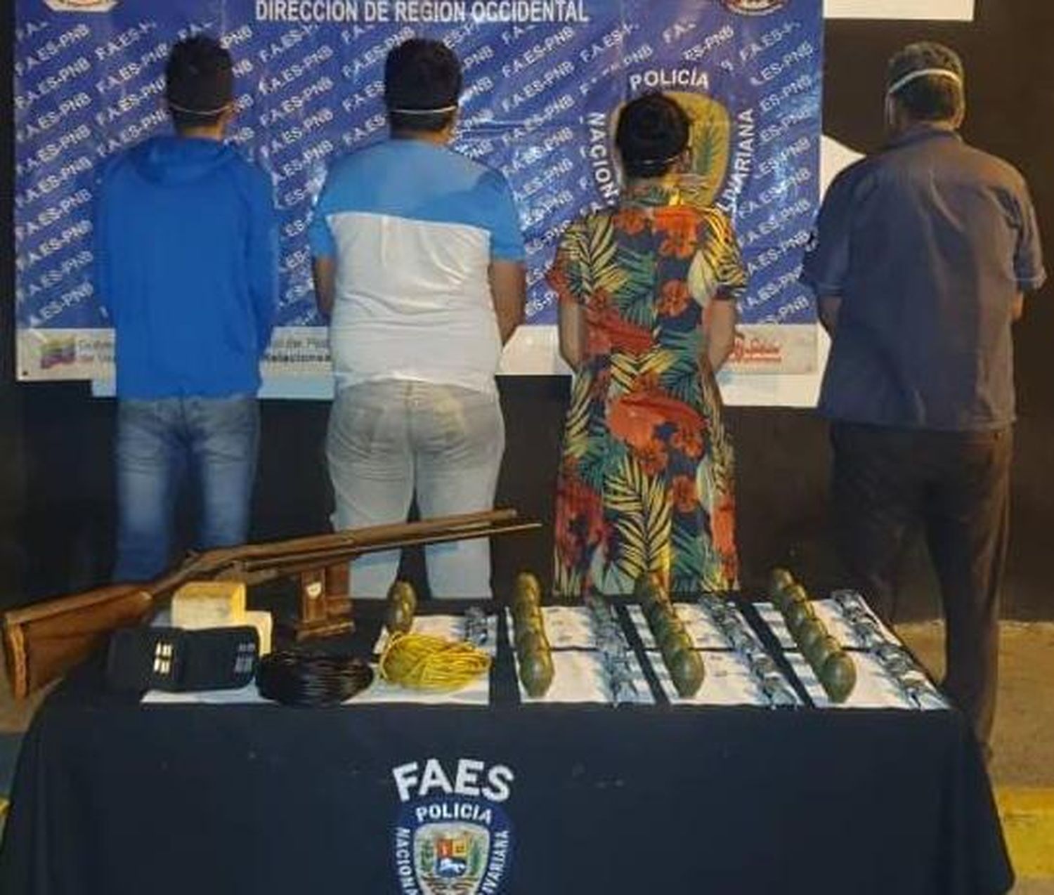 Detenidos funcionarios de la Armada por revender explosivos en Lara