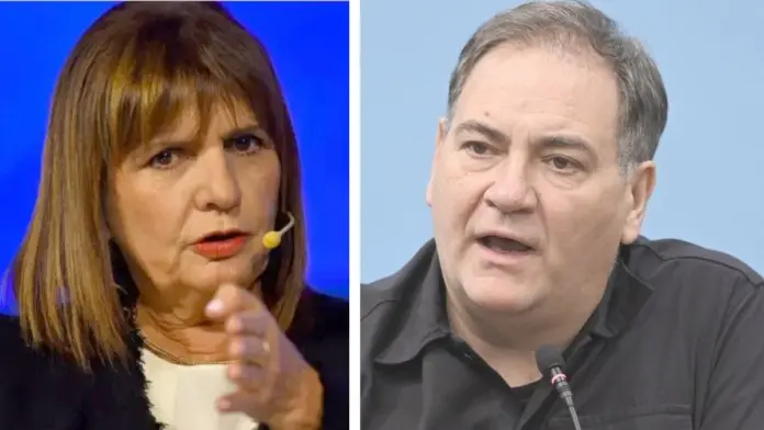 Patricia Bullrich y Javier Alonso, ministros de Seguridad. - DIB -