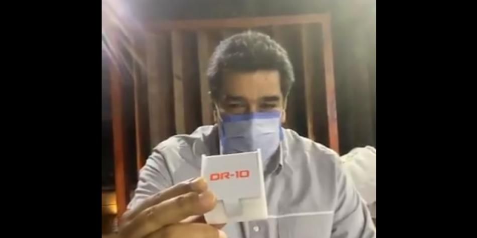 ¿OTRA VEZ MADURO? Dice tener la cura contra el coronavirus