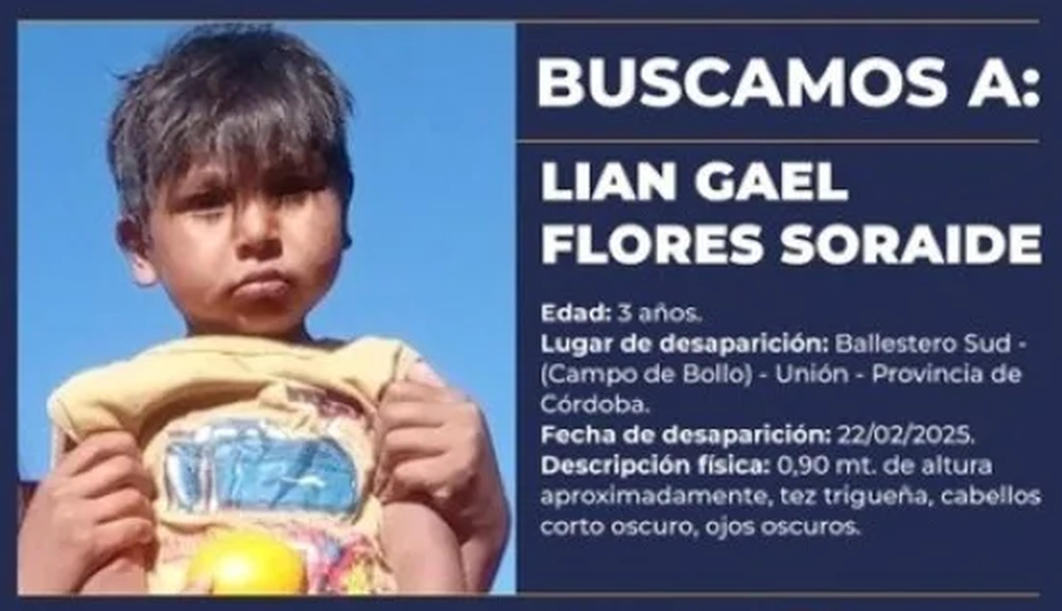 Una semana sin Lian Flores: en qué está la causa