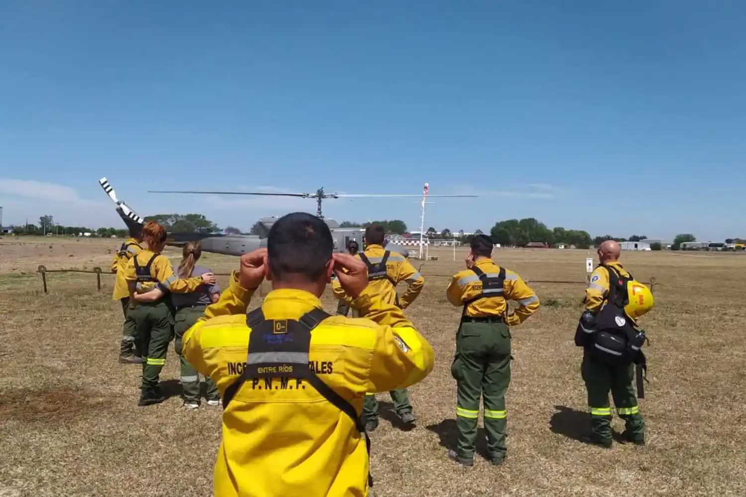 Lograron contener los focos de incendios forestales que se registran en la provincia