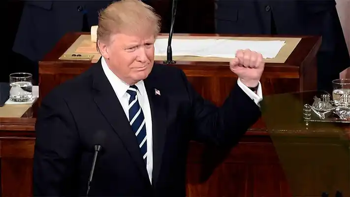 Trump en el Congreso: "El muro será un arma eficaz contra la droga y el crimen"
