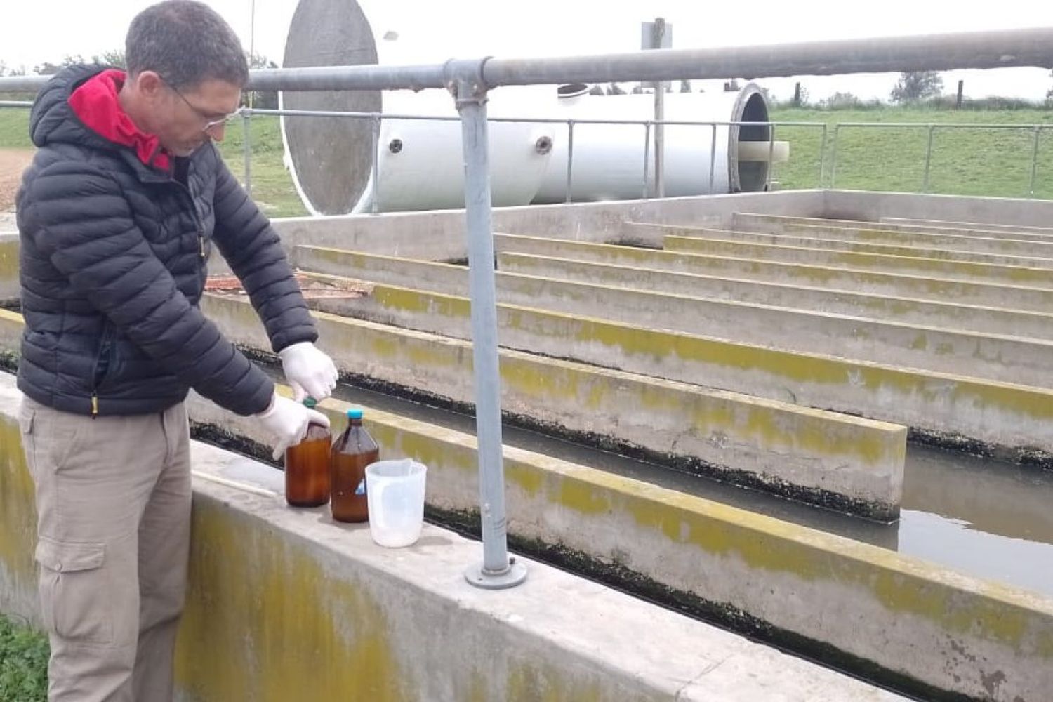 Realizaron controles y auditorías a la planta de Tratamiento de Efluentes del PIG