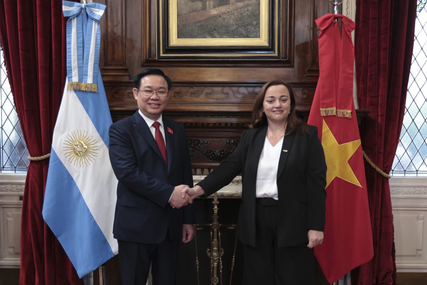 Cecilia Moreau recibió a su par de Vietnam: Firmaron acuerdo para intercambio comercial