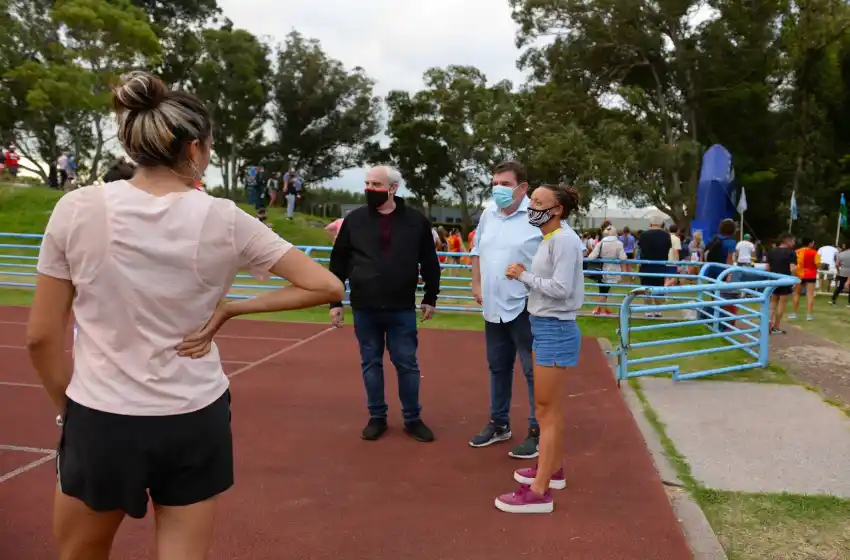 Abrió una nueva pista de entrenamiento y competencia para deportistas marplatenses