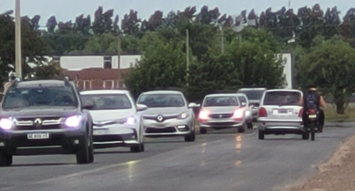 La repavimentación de la calzada ingresa en la etapa hasta el cruce con Crucero General Belgrano.