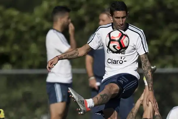 Vuelve el Ángel: Di María será titular en la final ante Chile