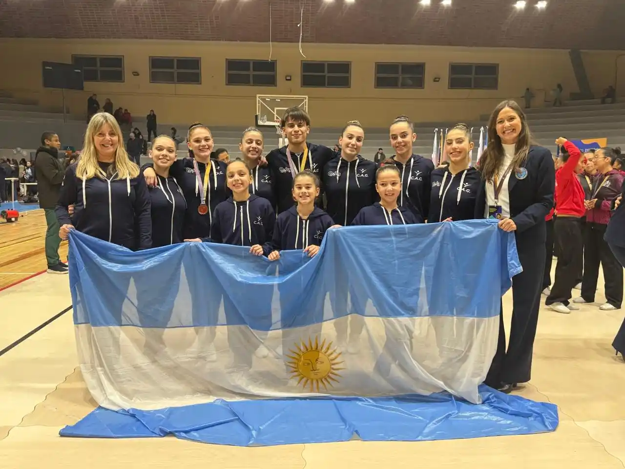 Gimnastas sanfrancisqueños