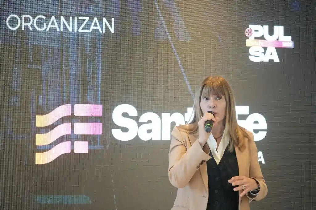 La ministra de Cultura de la Provincia, Susana Rueda, en la apertura de Pulsar