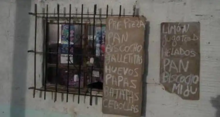 Daños en una vivienda del barrio 291