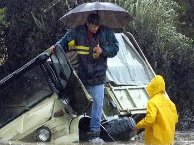 Cuatro muertos por los fuertes temporales en el centro de Chile