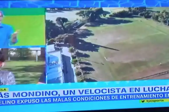 Tomás Mondino habló de los problemas de infraestructura para entrenar