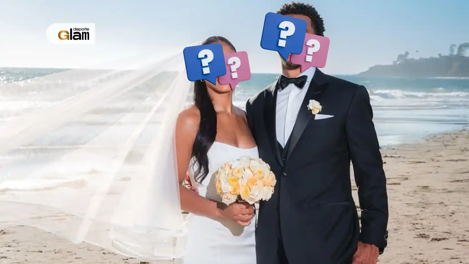 La boda se celebró cerca de una exclusiva playa