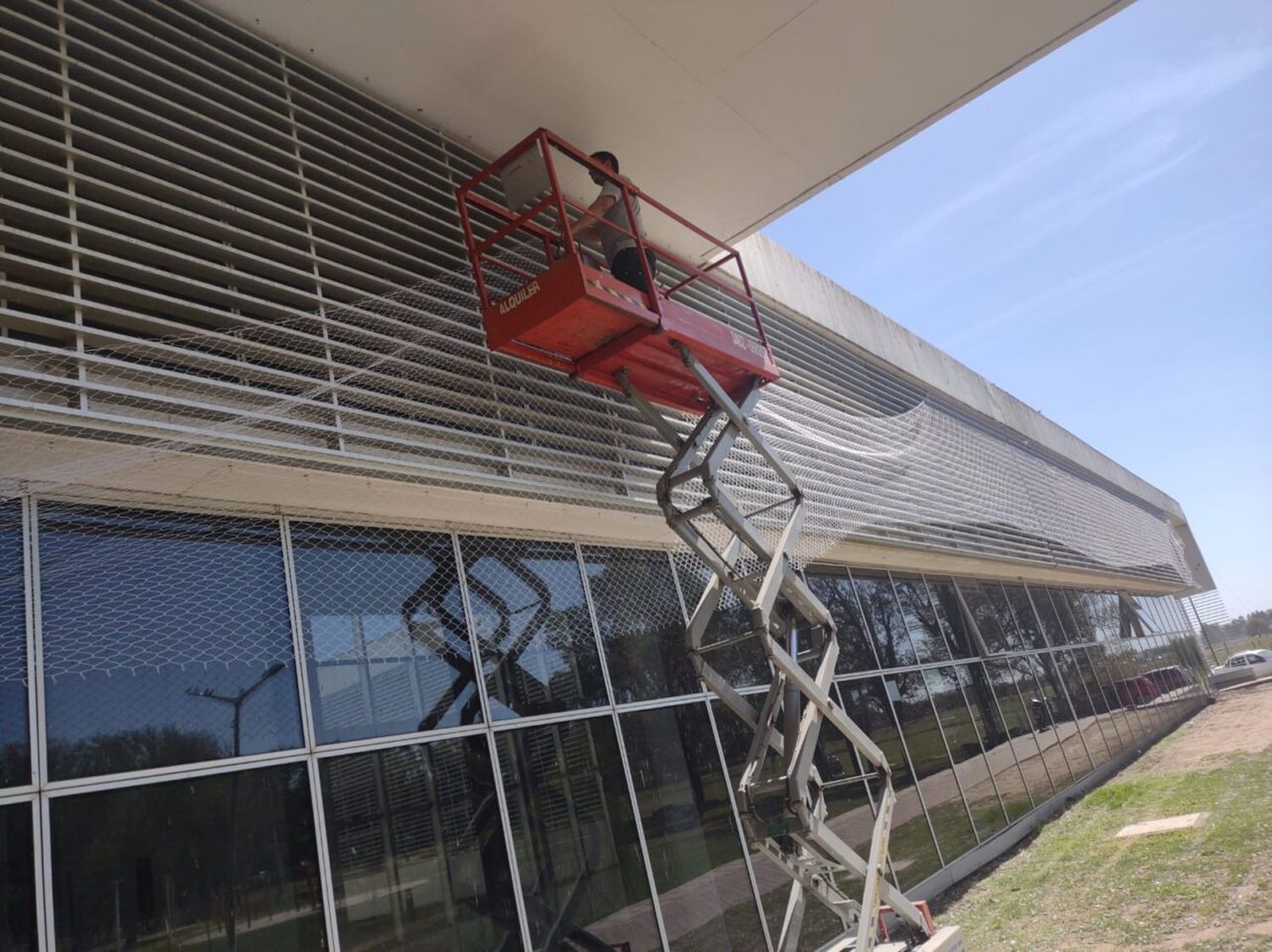 Avanza el plan de eliminación de palomas en el Hospital Gutiérrez de Venado Tuerto