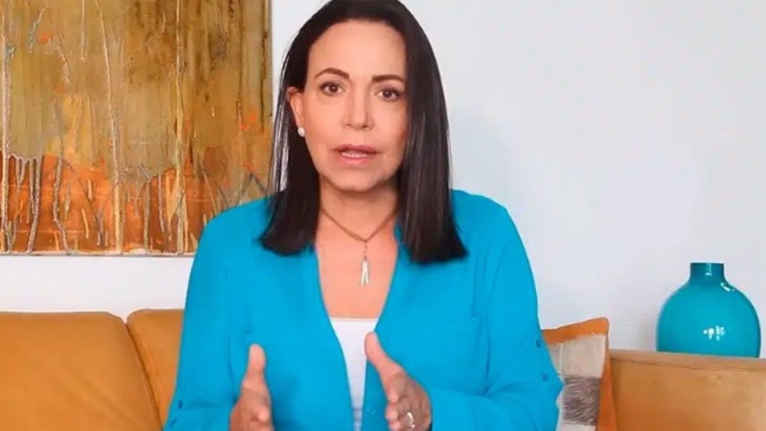 María Corina Machado acusa a la FANB de estar incorporada a la persecución política de candidatos