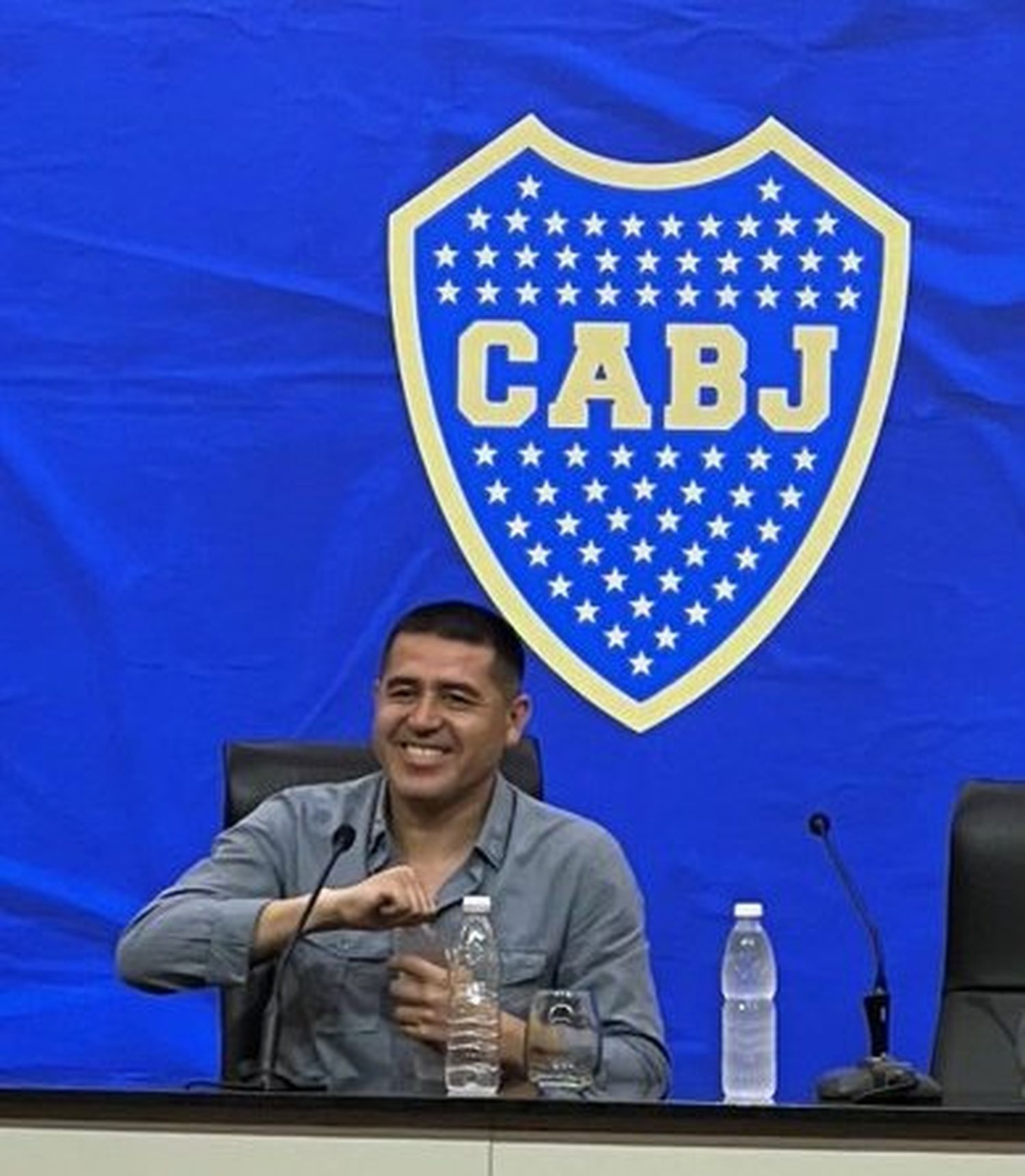 Riquelme, candidato a presidente por el oficialismo.