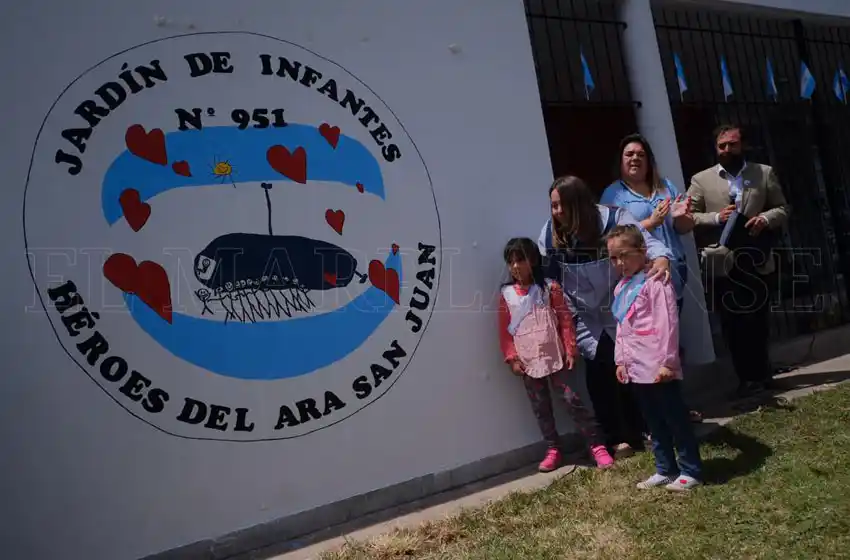 Inauguraron el jardín “Héroes del ARA San Juan”