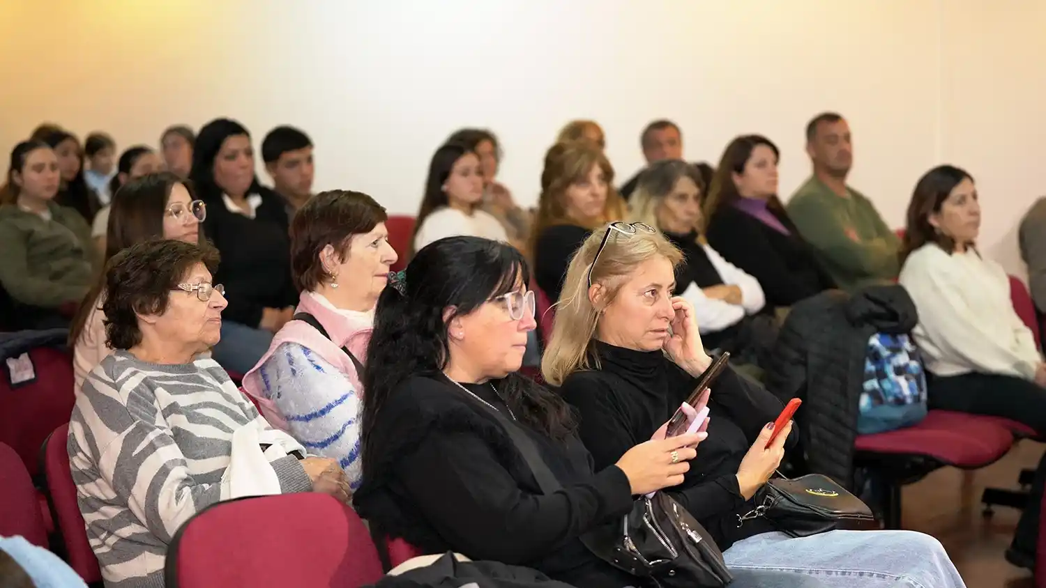 Público. Participó de los espectáculos