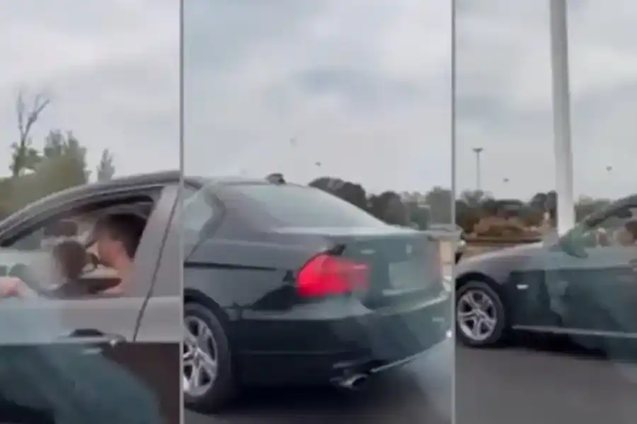VIDEO | Imprudencia al volante: un hombre hizo manejar a un niño a más de 100 kilómetros por hora