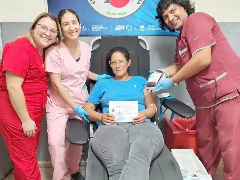 Se realizó la primera colecta de sangre
en el Hospital de General Belgrano