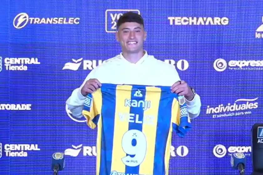 Alejo Véliz regresó a Central: "Voy a disfrutar esta etapa al 200 por ciento, mucho más que la pasada"