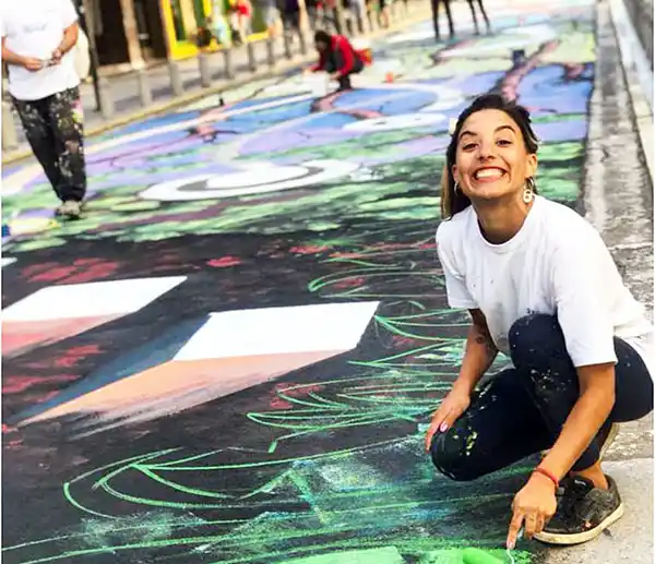 “Tenía ilustraciones y series de pinturas que terminé de explotar”