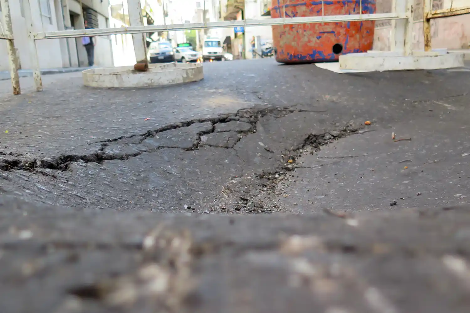 Rosario: Está cortado el tránsito en Laprida al 1000